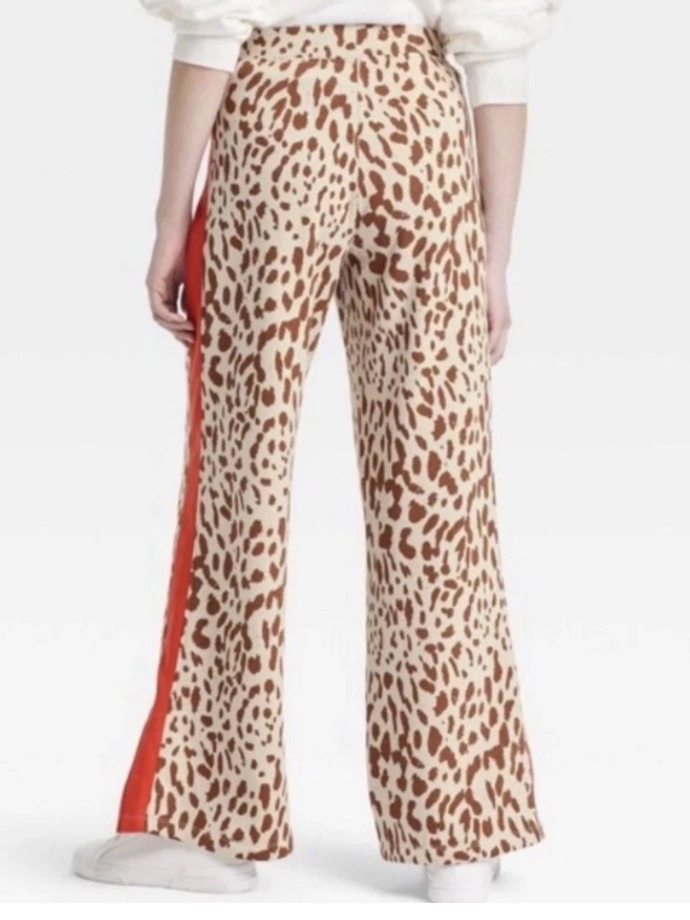 Grayson Threads High Rise Soft Split Ankle Animal-Print Relaxed Sweats XXS NWT - Picture 2 of 7